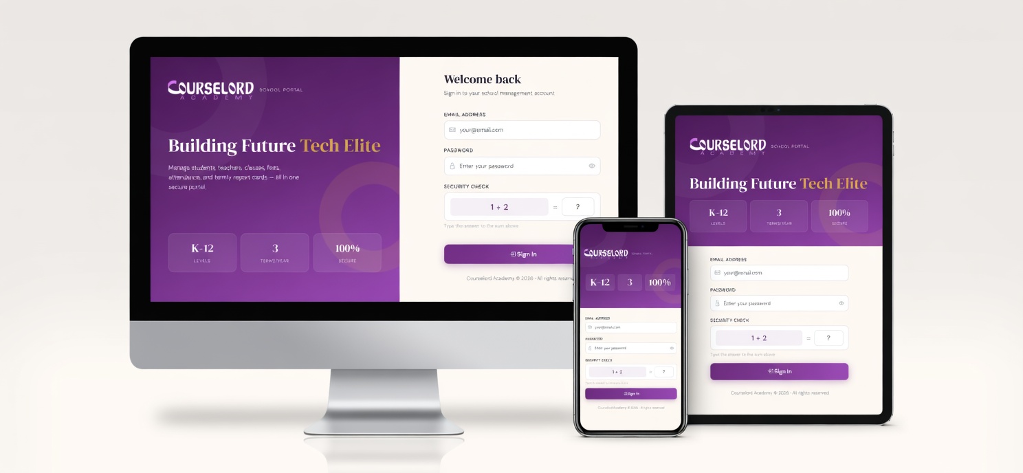 School Management Portal